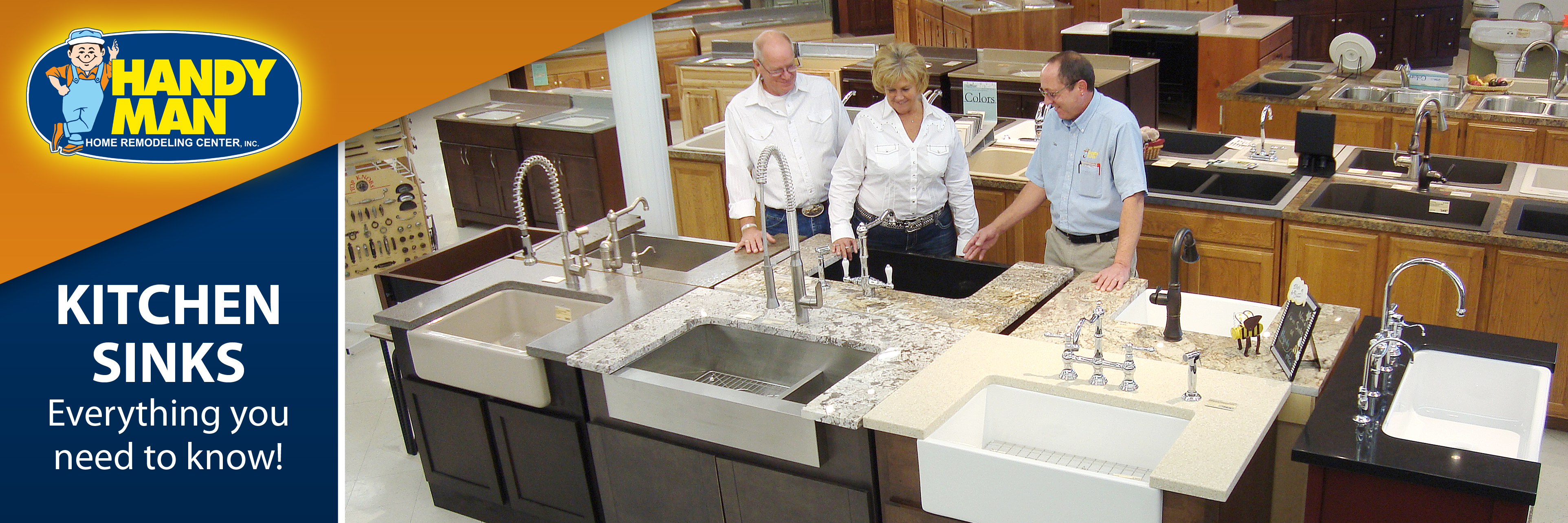 there are more choices available for kitchen sinks today than ever before let the experts at handy man show you the features and options that will make - Kitchen Sink Displays there are more choices available for kitchen sinks today than ever before let the experts at handy man show you the features and options that will make - Kitchen Sink Displays