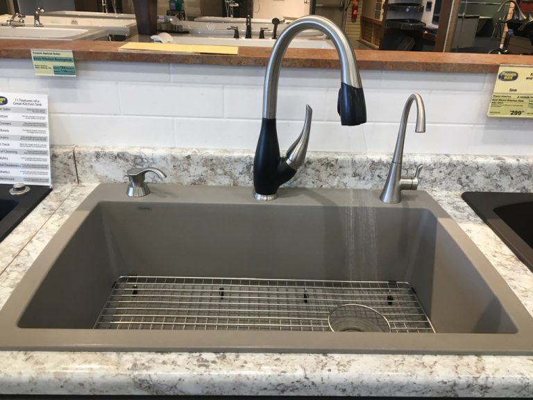 flat bottom kitchen sink