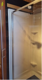 Shower Door Overlapping