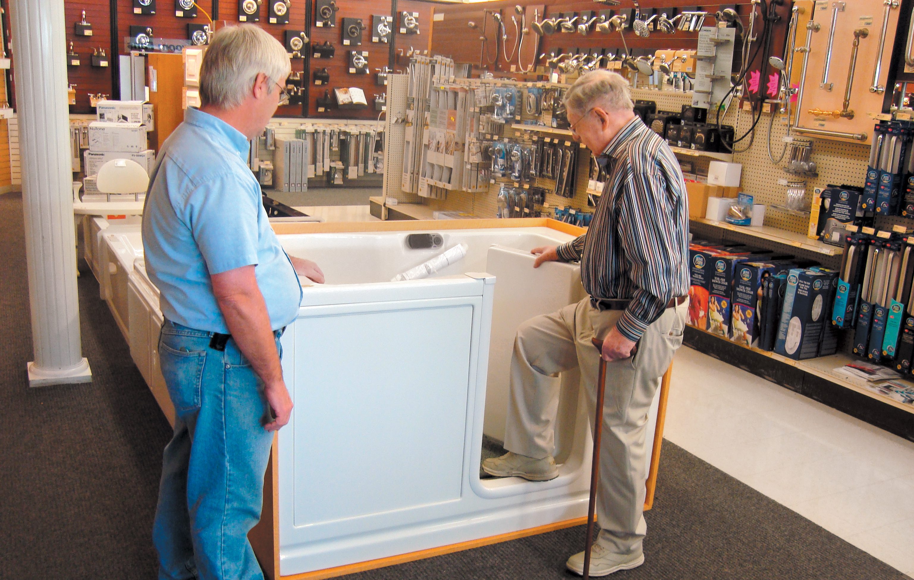 WALK-IN TUBS - Handy Man Home Remodeling Center - Stay In Your Own Home!